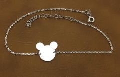 Gümüş Mickey Mouse hal hal