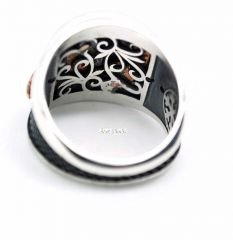 Gümüş tuğralı fetih yüzüğü