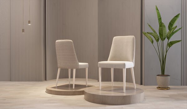 Linen Masa + 6 Adet Sandalye Takımı