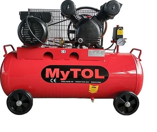 Mytol 100 Lt 2 Hp Sesli Yağlı Hava Kompresörü