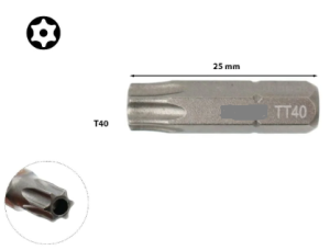 Proscr T40 Delikli Torx Uç