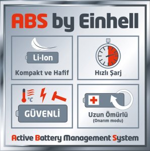 Einhell Power X-Charger 18 V Li-ion Akü Şarj Cihazı