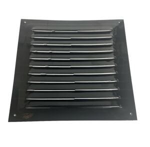 Siyah Sabit Kanat Metal Menfez 150x150 (Siyah)