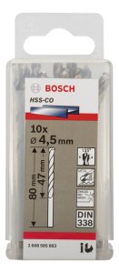 Bosch HSS-Co 4,5*80 mm