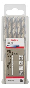 Bosch HSS-Co 7,5*109 mm