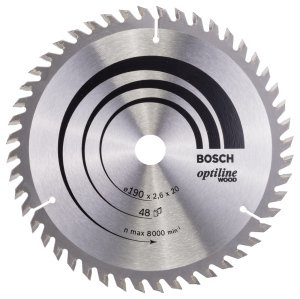 Bosch Optiline Wood 190*20/16 mm 48 Diş