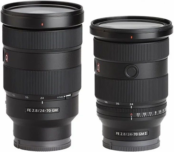 Sony FE 24-70mm f/2.8 GM vs Sony 24-70mm f/2.8 GM II Lens Arasındaki Farklar