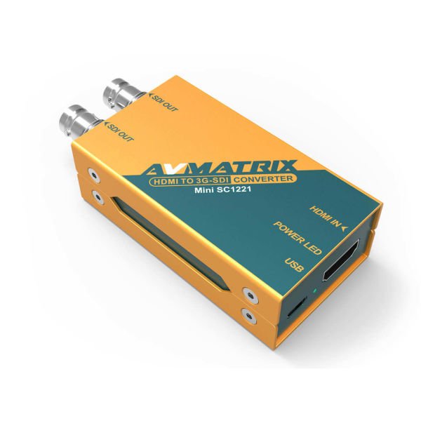 AVMatrix Mini SC1221 HDMI to 3G-SDI Mini Converter