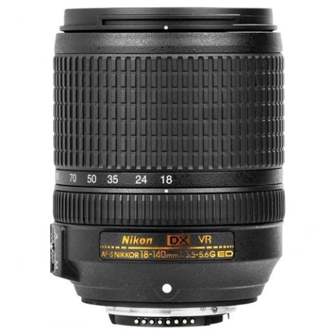 Nikon AF-S 18-140mm f/3.5-5.6G ED DX VR Lens