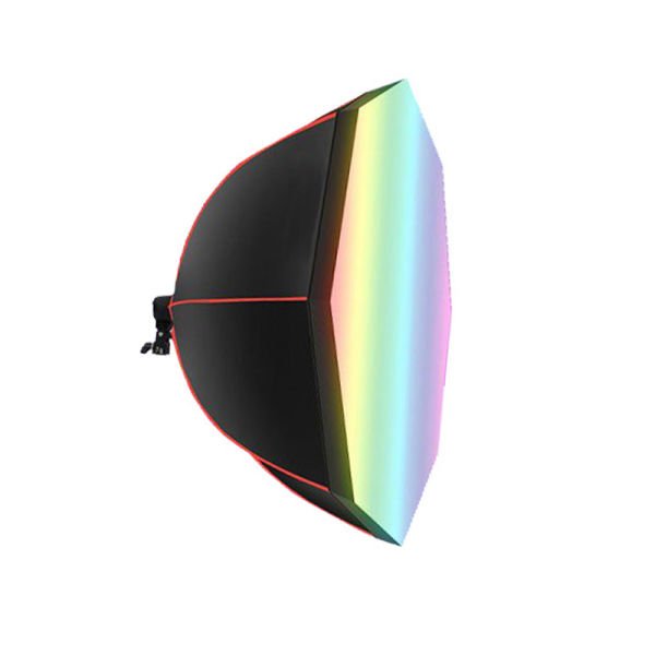GDX RGB-BW-90 Renkli Işıklı 90cm Softbox