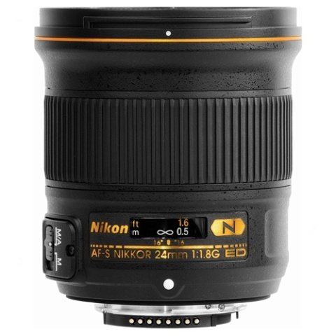 Nikon AF-S 24mm f/1.8G ED Lens