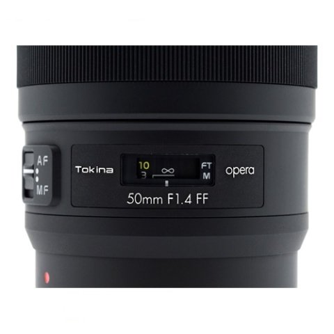 Tokina Opera 50mm f/1.4 FF Lens (Canon EF)