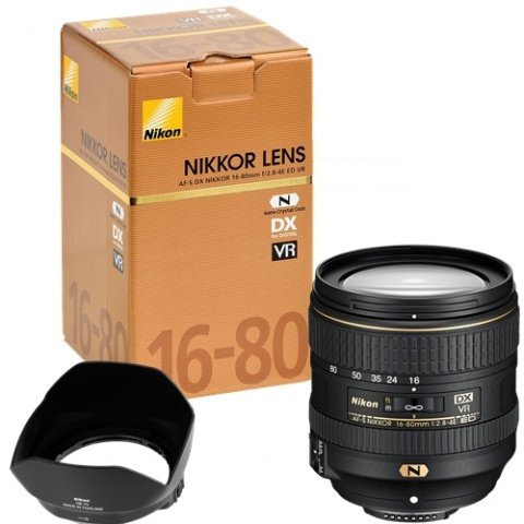 Nikon AF-S 16-80mm f/2.8-4E ED DX VR Lens