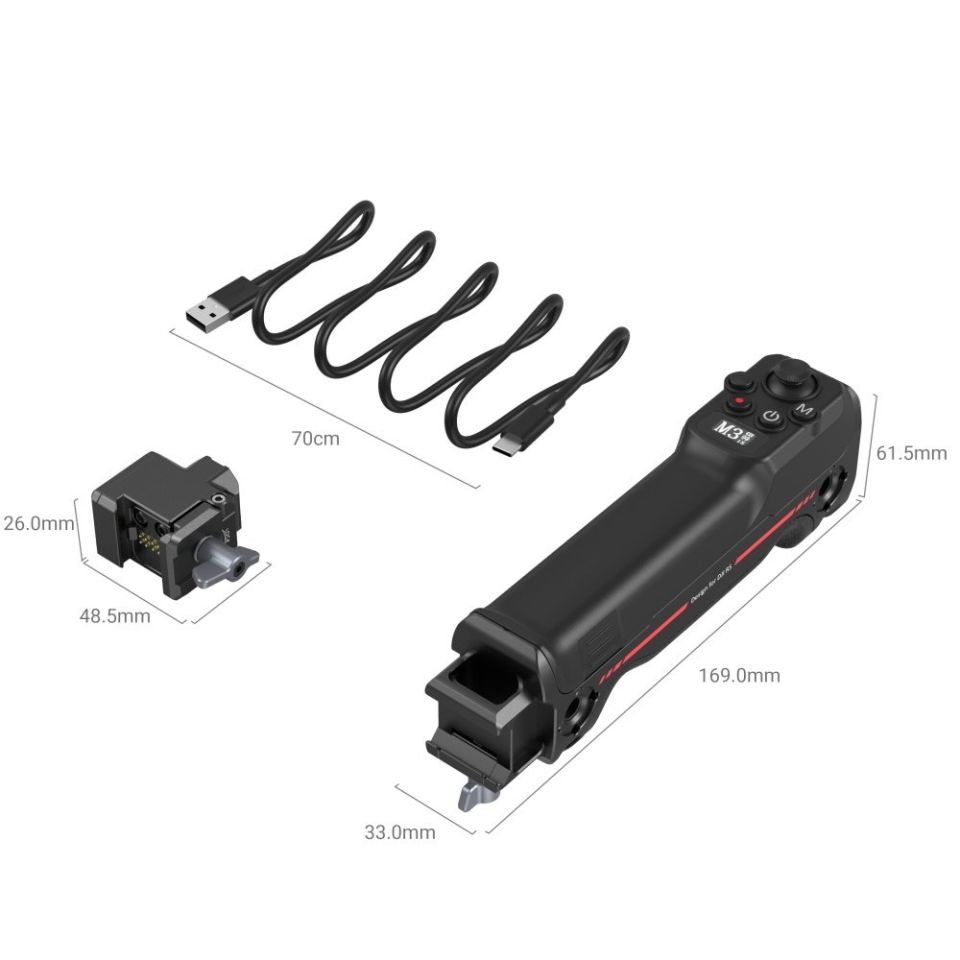 SmallRig  DJI RS Serisi için Kablosuz Kontrol Tutacağı 3949