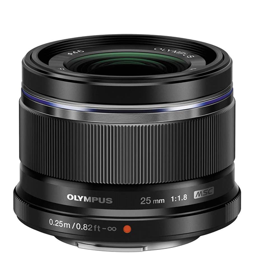Olympus 25mm F/1.8 Lens (Siyah)