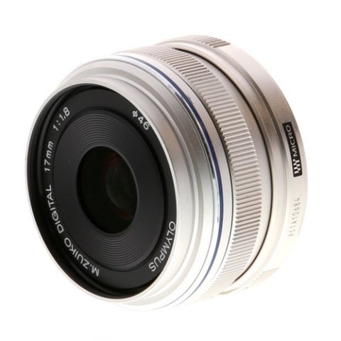 Olympus 17mm F/1.8 Lens - Silver