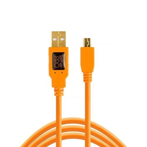 Tether Tools TetherPro USB 2.0 to Mini-B 5-Pin USB Kablo 4.6M CU5451