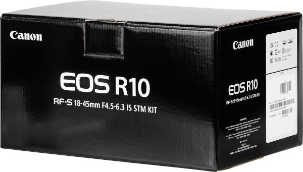 Canon EOS R10 18-45mm IS STM Lensli Kit