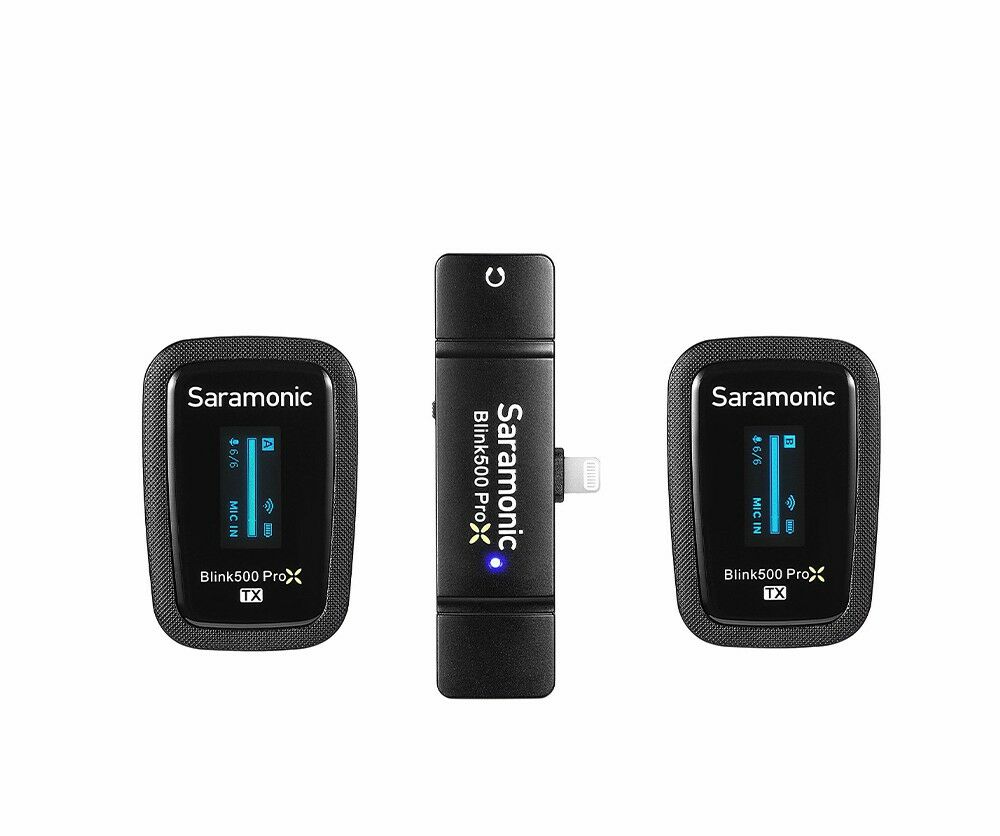 Saramonic Blink500 ProX B4 Kablosuz İkili Mikrofon (Iphone)