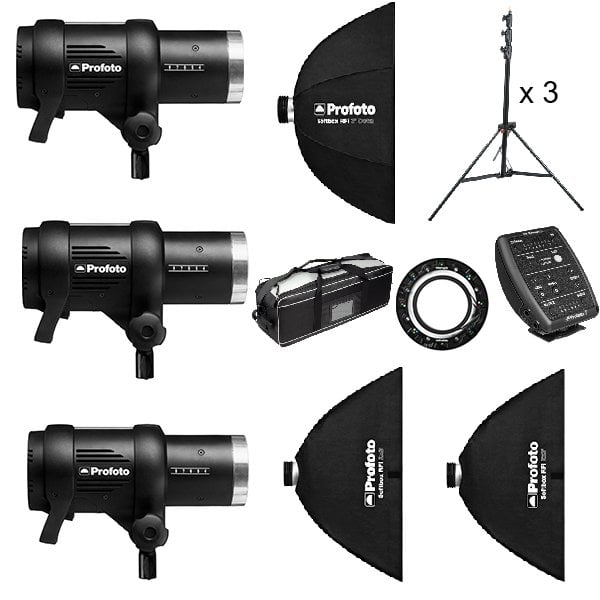 Profoto D1 Studio Kit 500/500/500