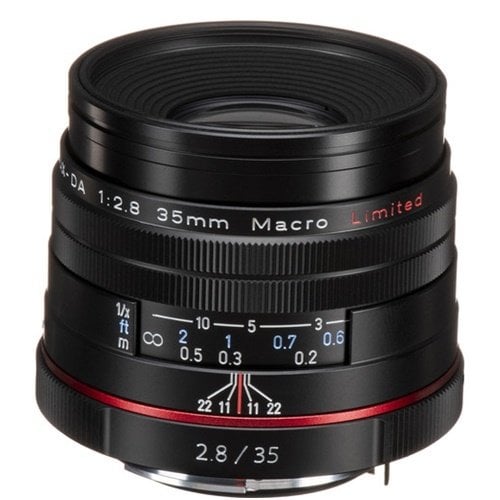 Pentax 35mm f/2.8 Macro Limited Lens (Siyah)