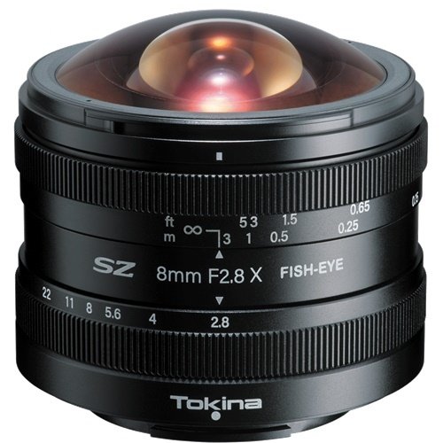 Tokina SZ 8mm f/2.8 Fisheye (Balıkgözü) Lens (Fujifim X)