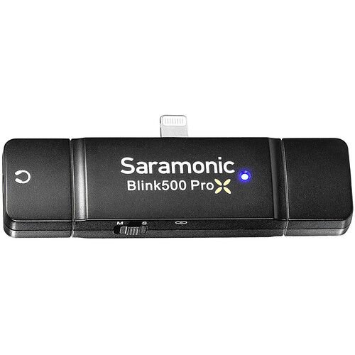 Saramonic Blink500 ProX B3 Kablosuz Tekli Yaka Mikrofonu (Iphone)