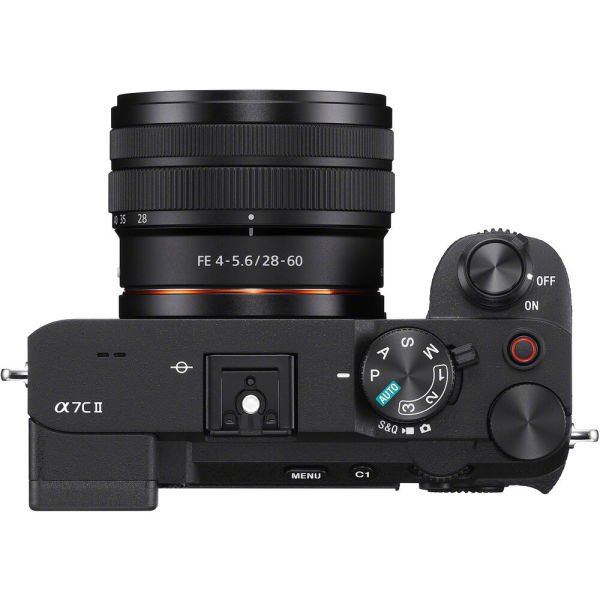 Sony A7C II 28-60mm Lensli Aynasız Fotoğraf Makinesi (Siyah)