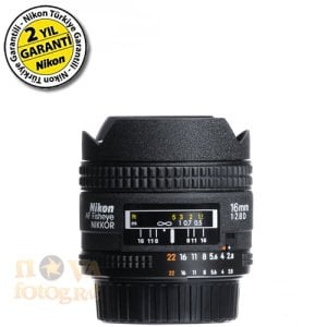 Nikon AF 16mm f/2.8D Balıkgözü Lens