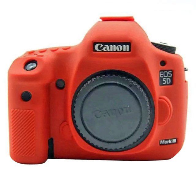 Andoer (Canon Mark III) İçin Koruyucu Silikon Kılıf (Kamuflaj)