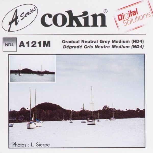 Cokin A121M Grad. Neutral Grey Medium ND4 Filtre