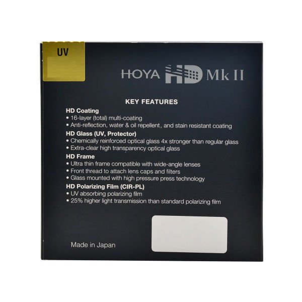 Hoya 62mm HD MK II UV Filtre