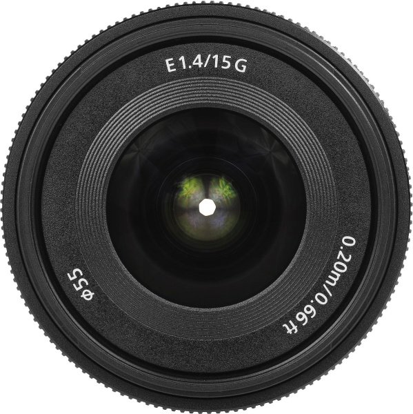 Sony E 15mm f/1.4 G Lens (SEL15F14G)