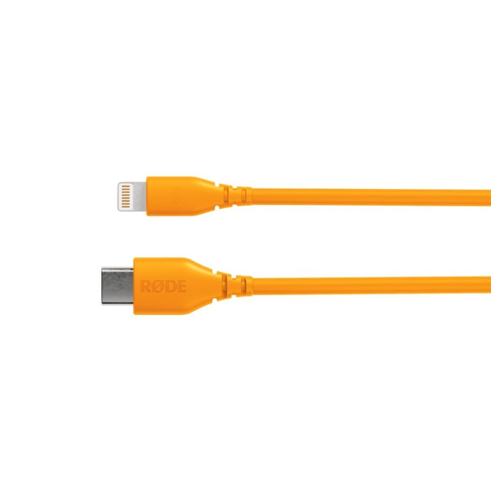 Rode SC21 Lighting - USB-C Kablo (30 cm) (Turuncu)