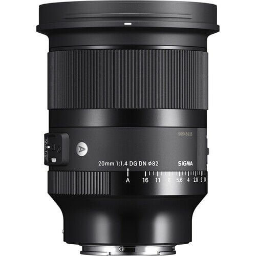 Sigma 20mm f/1.4 DG DN Art Lens (Sony E)