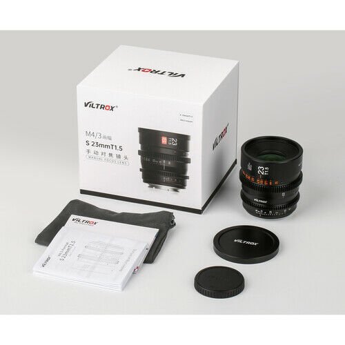 Viltrox 23mm T1.5 Cine Lens (MFT)