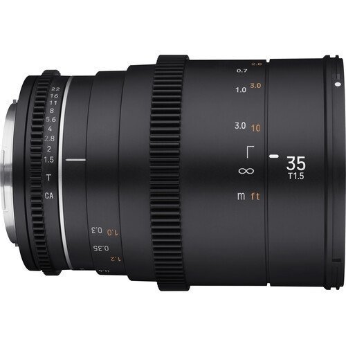 Samyang 35mm T1.5 VDSLR MK2 Cine Lens (Sony E)