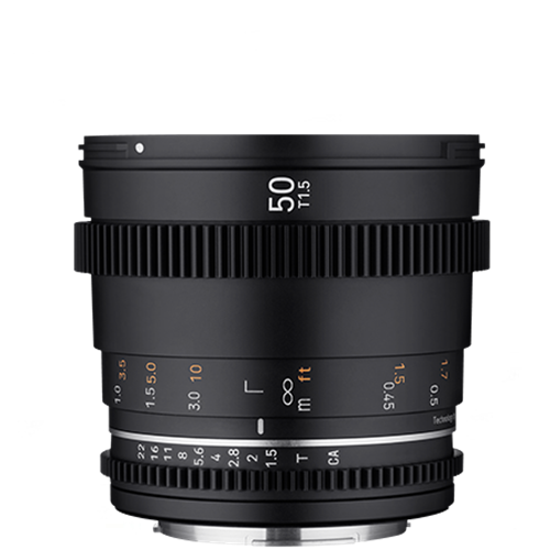 Samyang 50mm T1.5 VDSLR MK2 Cine Lens (Canon EF)