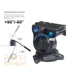 Benro S2 Video Tripod Başlığı