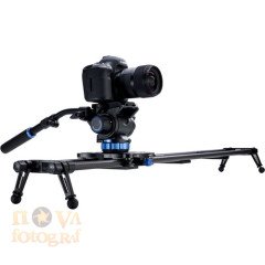 Benro C08D9B Moveover8, Dual Carbon Rail Rail 900 mm Slider