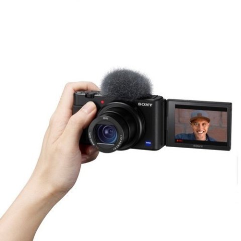 Sony ZV-1 Vlog Kamera + GP-VPT2BT Çekim Kolu