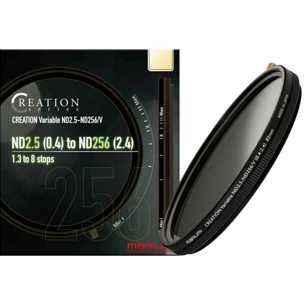 Marumi 77mm CREATION Variable ND2.5-ND256/V Filtre