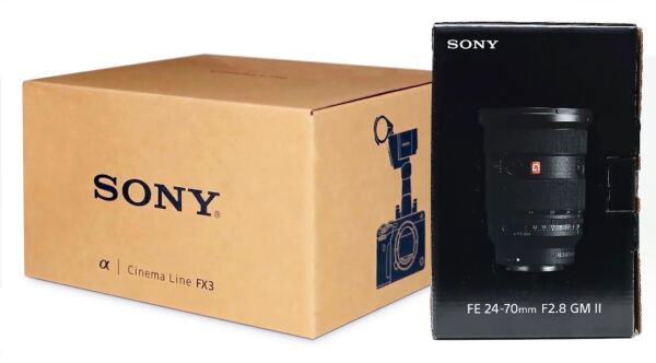 Sony FX3 + Sony FE 24-70mm f/2.8 GM II Lens Kit