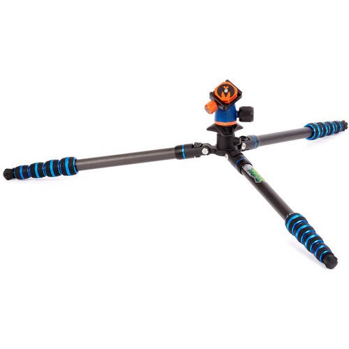 3 Legged Thing Punks Brian 2.0 Karbon Fiber Tripod Kit ve AirHed Neo 2 Kafa - Mavi