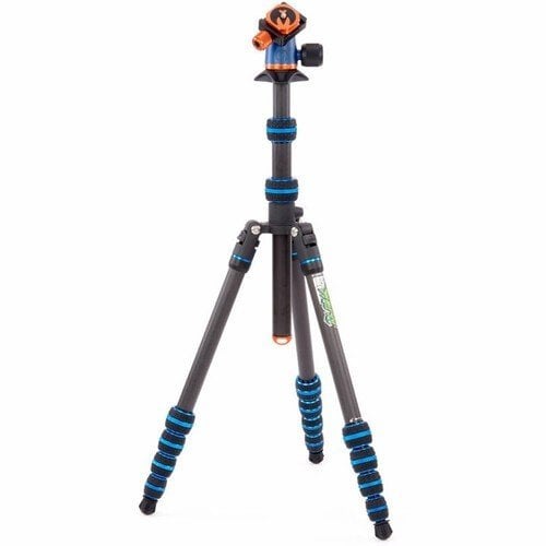 3 Legged Thing Punks Brian 2.0 Karbon Fiber Tripod Kit ve AirHed Neo 2 Kafa - Mavi