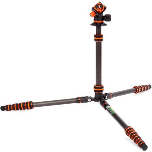 3 Legged Thing Punks Brian 2.0 Karbon Fiber Tripod Kit ve AirHed Neo 2 Kafa - Siyah