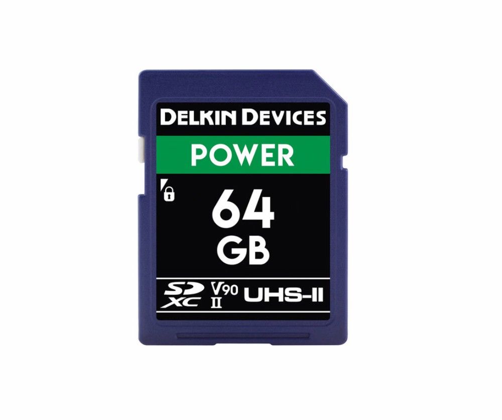 Delkin Devices 64GB Power SDXC UHS-II 2000X (V90) Hafıza Kartı