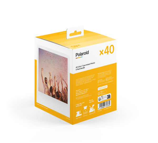 Polaroid Color i-Type Instant Film (5 li Paket, 40 Poz)