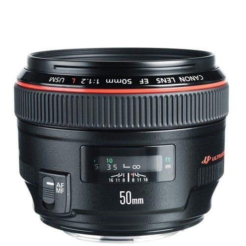 Canon EF 50mm f/1.2L USM Lens