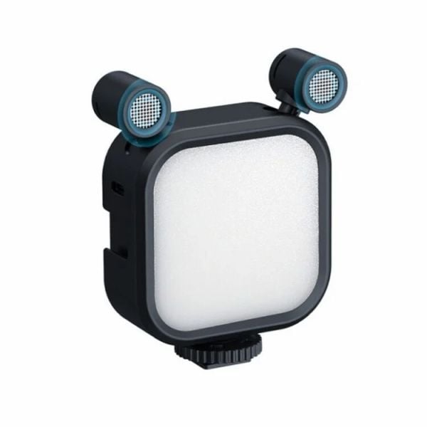 Mamen SML-V03 Çift Mikrofonlu RGB Vlog Işığı